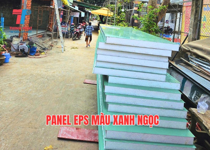 panel eps màu xanh ngọc