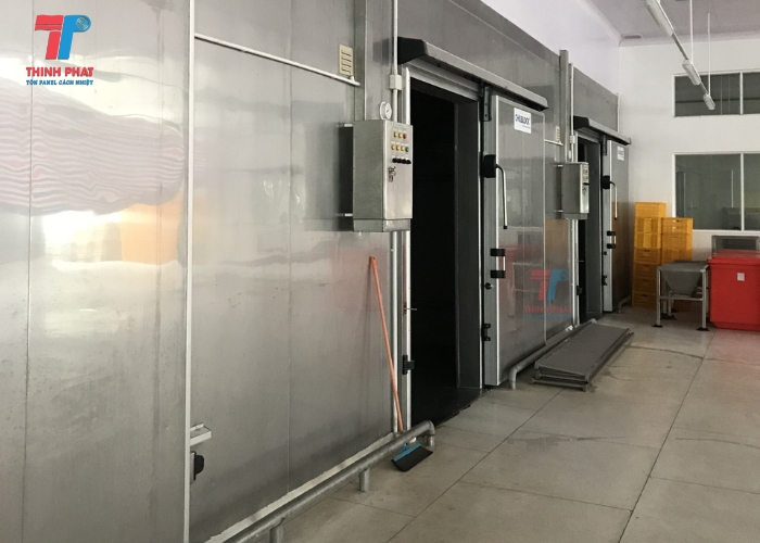panel inox dùng làm kho lạnh kho đông
