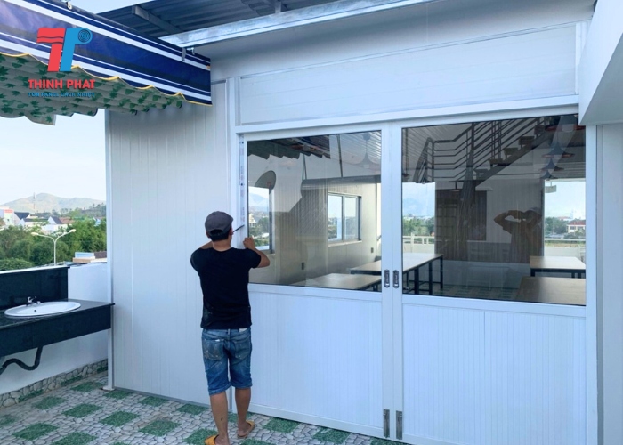 phòng học lắp ghép bằng panel eps