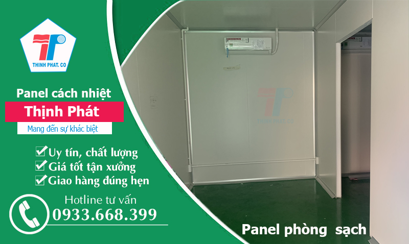 thi công panel phòng sạch