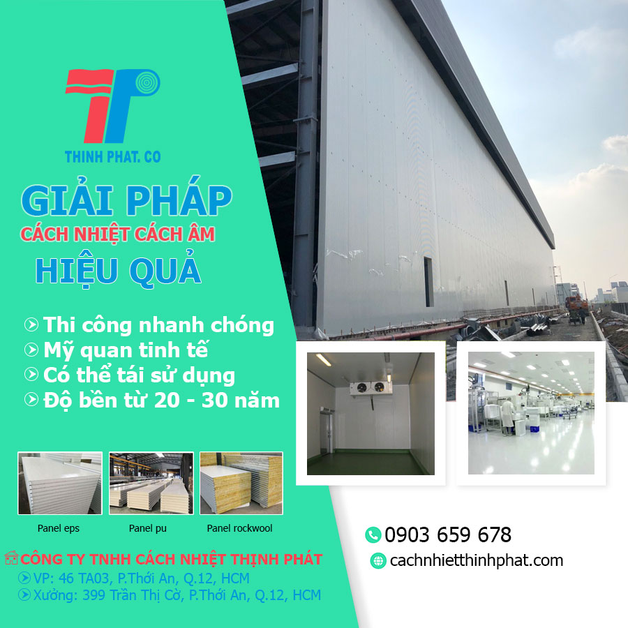 Thi công Panel mái chống nóng nhà xưởng Thi công Panel mái chống nóng nhà xưởng