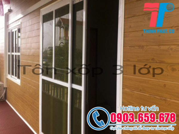  trần tôn mát 3 lớp đẹp bền giá rẻ