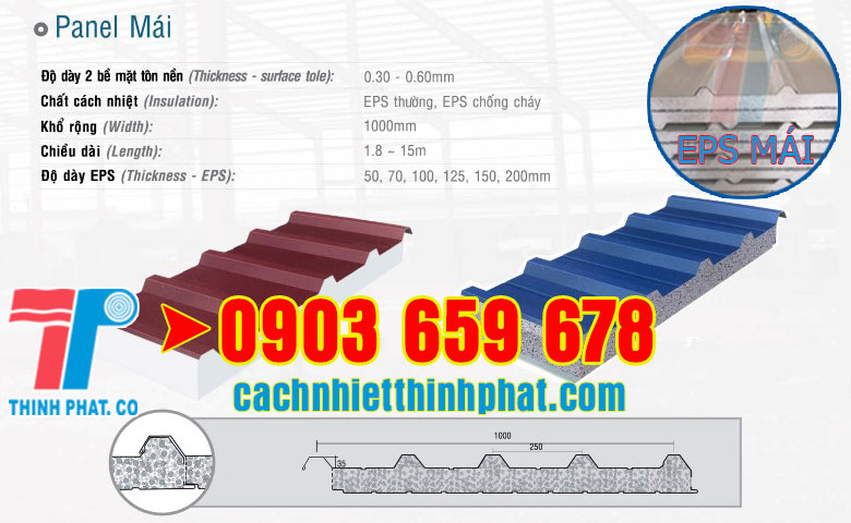 Mua tôn eps mái giá rẻ tại Hồ Chí Minh