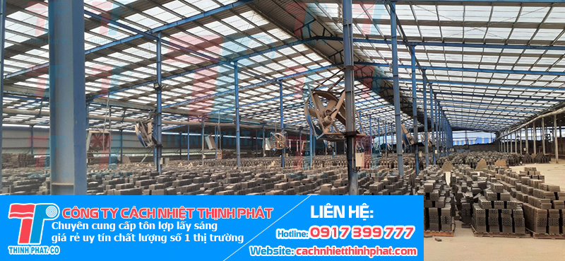 tôn lợp lấy sáng 28