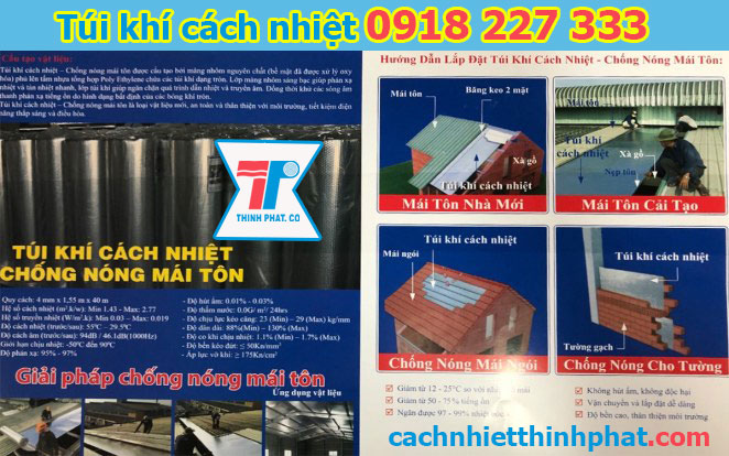 Miếng túi khí cách nhiệt 2 mặt bạc p2 được ứng dụng như thế nào Miếng túi khí cách nhiệt 2 mặt bạc p2 được ứng dụng như thế nào