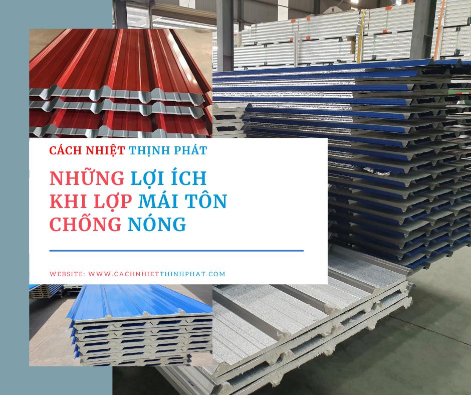 Những lưu ý khi lợp tôn chống nóng