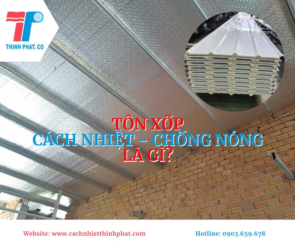 Tôn xốp cách nhiệt