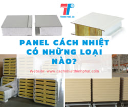 tấm panel cách nhiệt có mấy loại