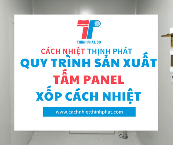 quy trình sản xuất tấm panel