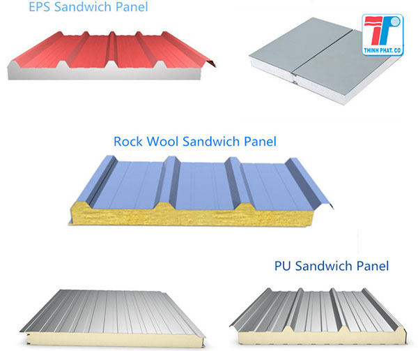 Tấm panel mái cách nhiệt cho các công trình cách nhiệt