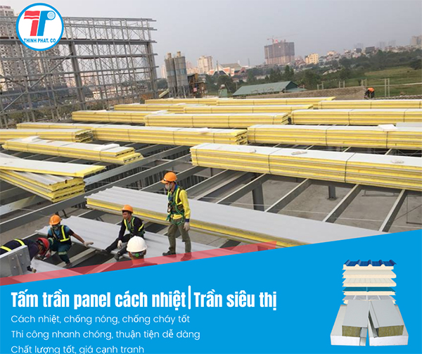 Báo giá thi công trần panel