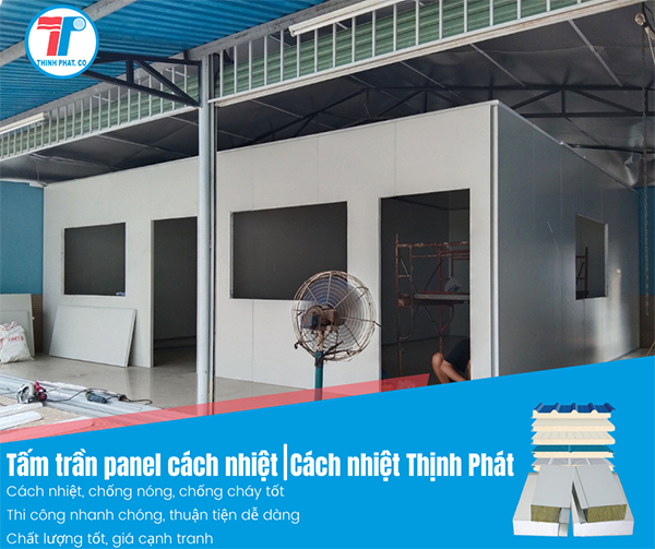 Báo giá thi công trần panel
