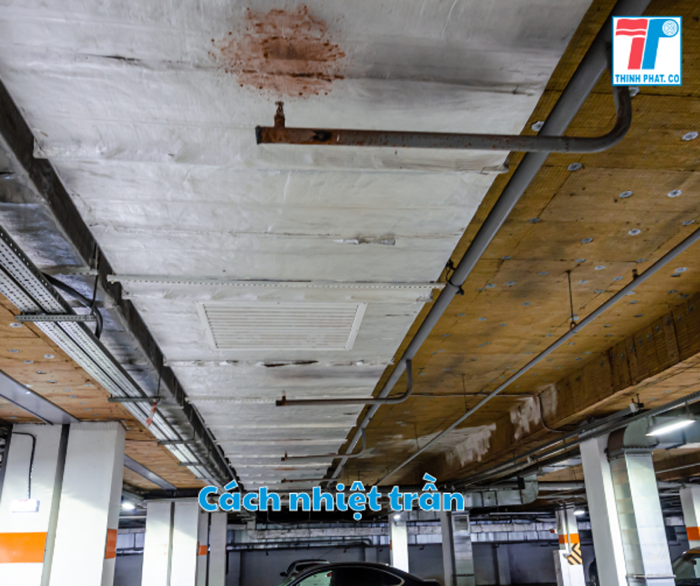 cách nhiệt cách âm cho trần nhà