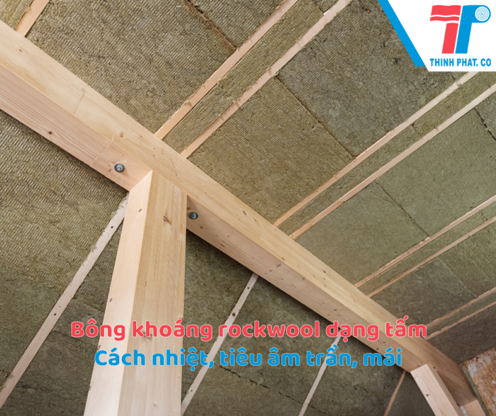 Bông khoáng Rockwool dành cho ống gió chống cháy