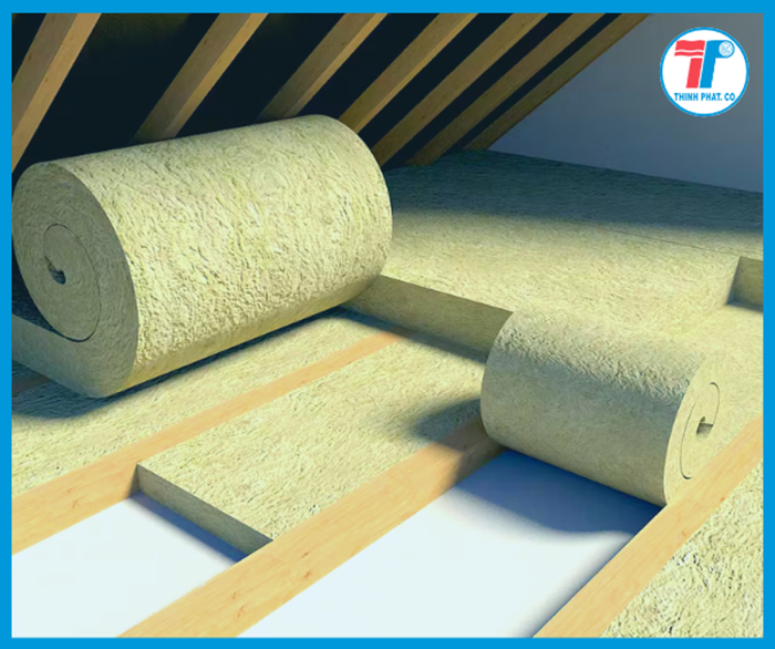 bông khoáng Rockwool dạng cuộn