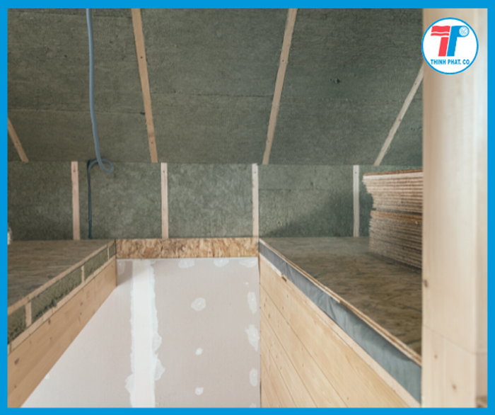 bông khoáng Rockwool dạng cuộn