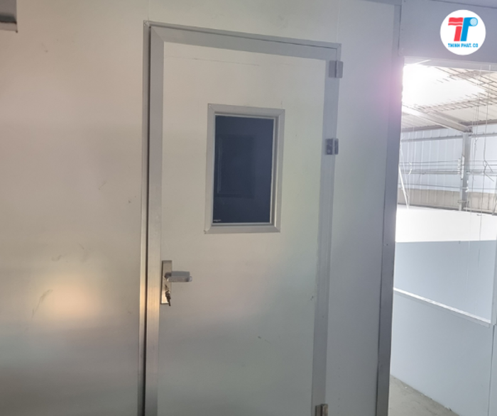 Phòng panel được dựng trên gác lửng đẹp như thế nào?