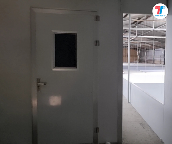 Phòng panel được dựng trên gác lửng đẹp như thế nào?