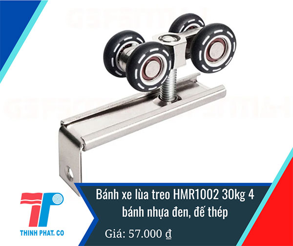 giá bánh xe cửa lùa