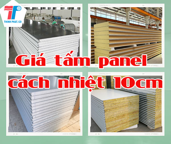 giá tấm panel cách nhiệt 10cm