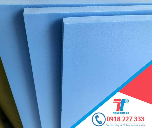 tấm xốp xps màu xanh dương
