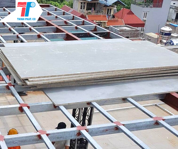 báo giá tấm lót sàn gác lửng