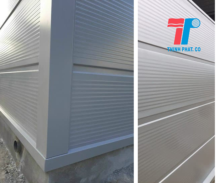 thi công panel vách ngoài