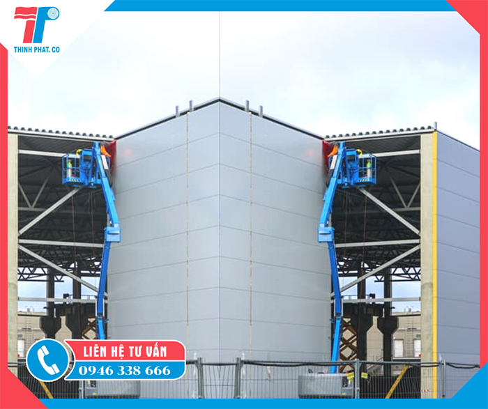 thi công panel vách ngoài