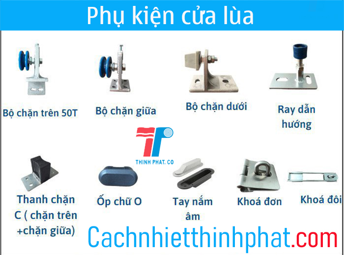 phụ kiện cửa lùa