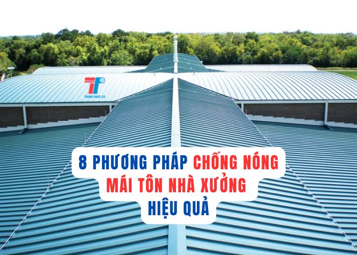 chống nóng mái tôn