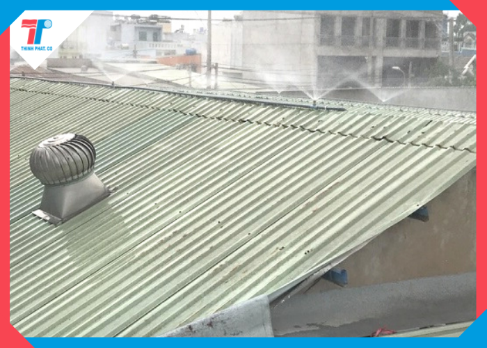 chống nóng mái tôn