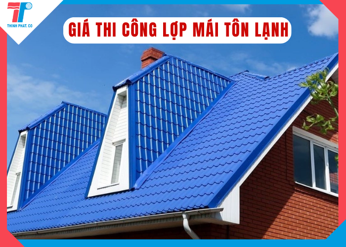 thi công lợp mái tôn lạnh