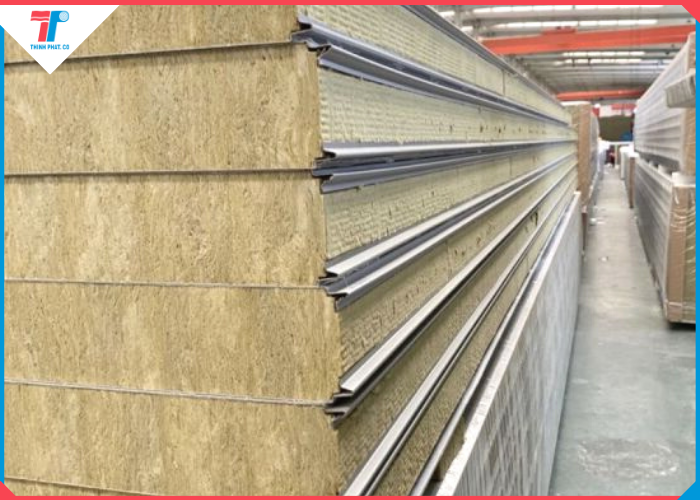 Panel rockwool dày 200mm