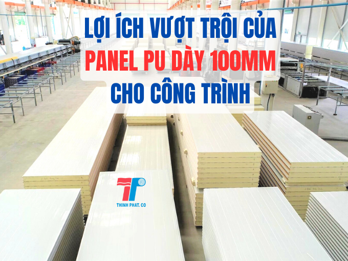 panel pu dày 100mm