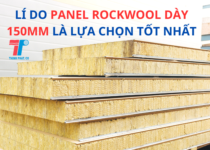 panel rockwool dày 150mm