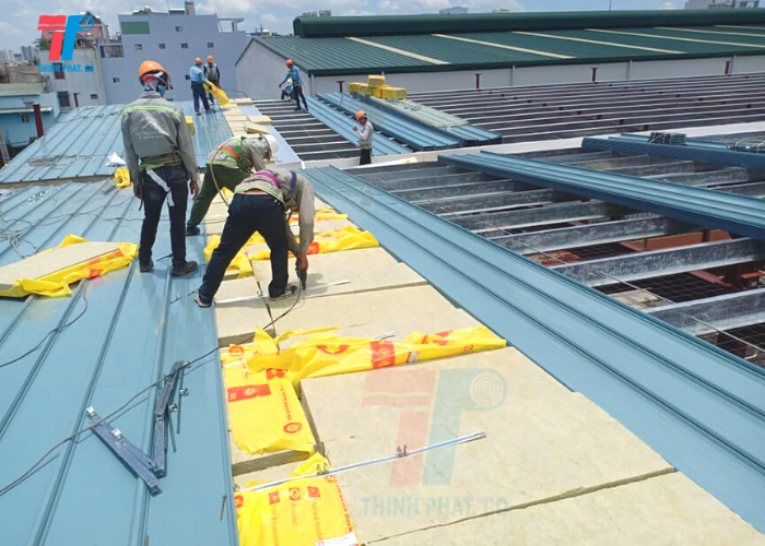 Xốp cách nhiệt rockwool tại Củ Chi