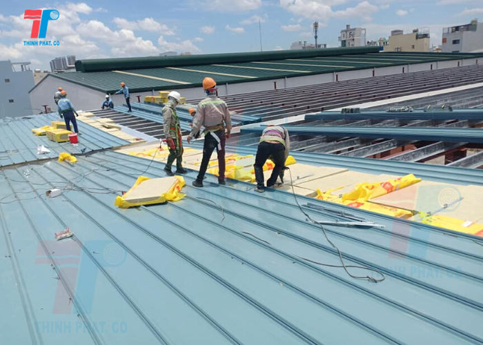 Xốp cách nhiệt rockwool tại Củ Chi