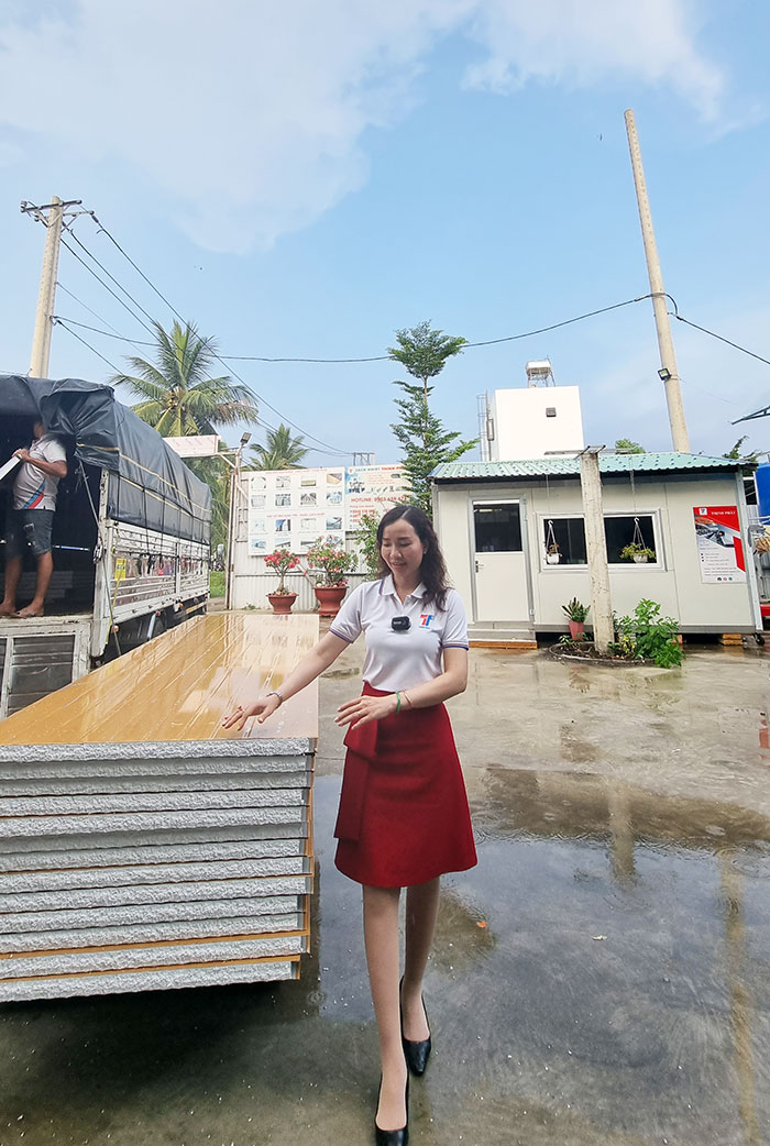 panel vân gỗ