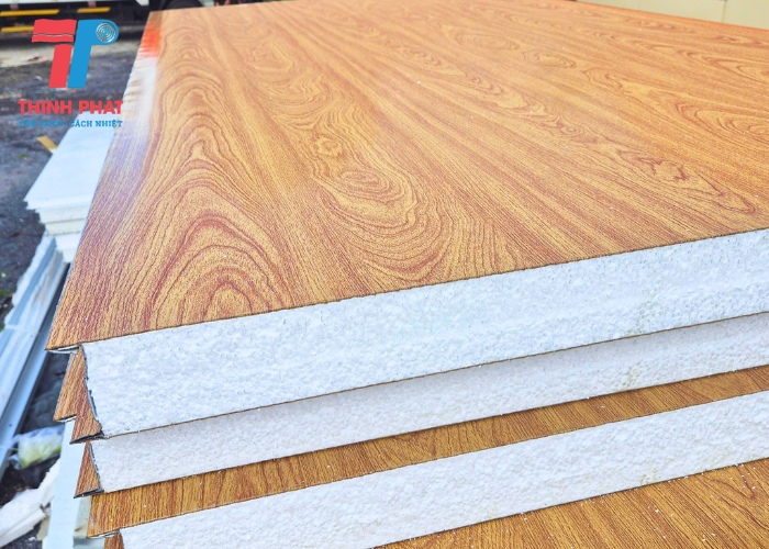 tấm panel vân gỗ eps