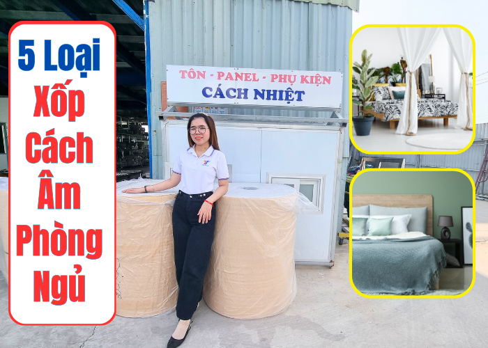 xốp cách âm phòng ngủ