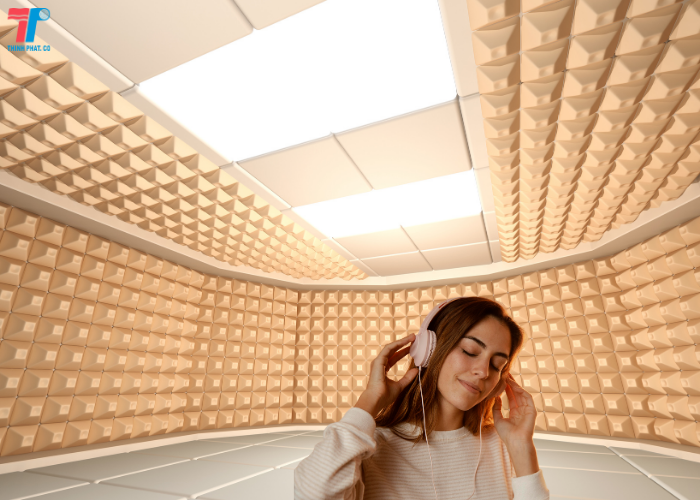 Cách làm tiêu âm phòng nghe nhạc 7