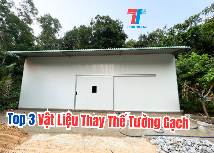 vật liệu thay thế tường gạch