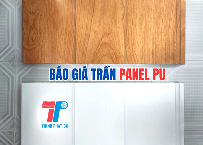 báo giá trần panel PU