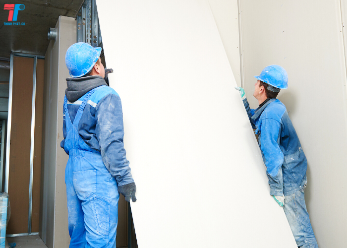 báo giá tường thạch cao