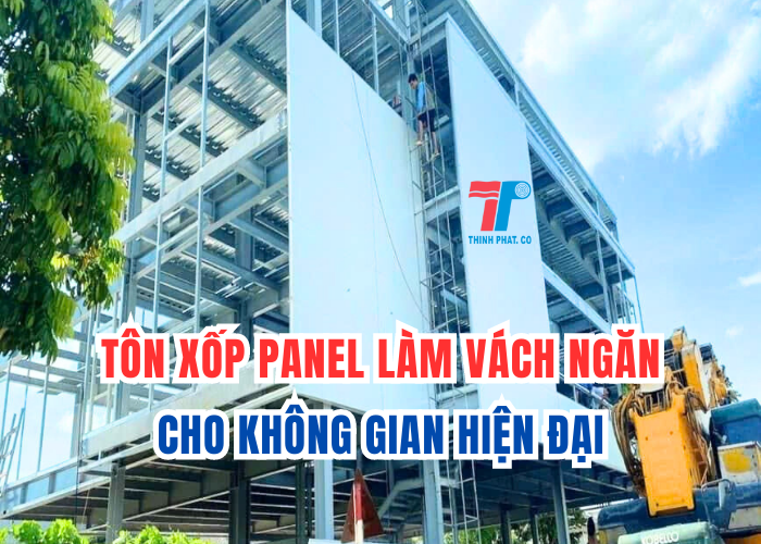Tôn Xốp Panel Làm Vách Ngăn