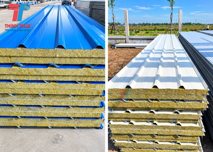 tấm panel xốp lợp mái tôn
