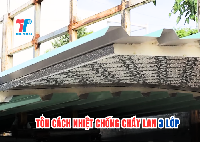 Tôn Cách Nhiệt Chống Cháy