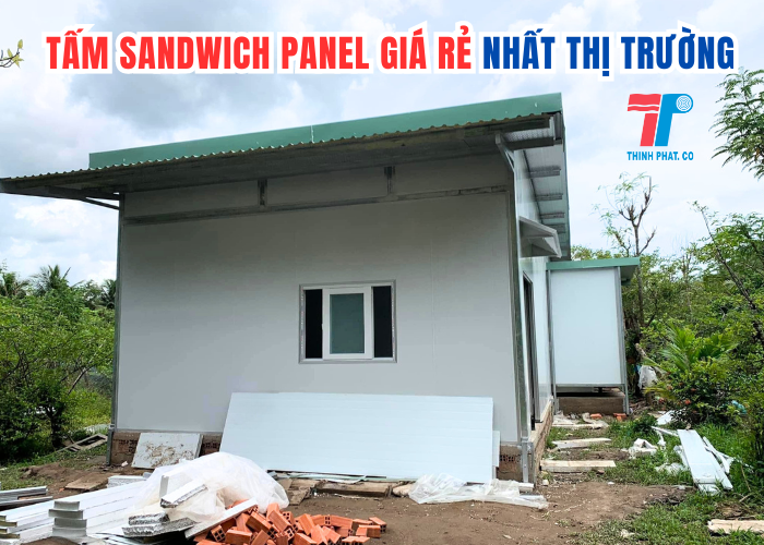 Tấm Sandwich Panel Giá Rẻ