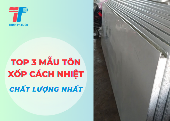 mẫu tôn xốp cách nhiệt