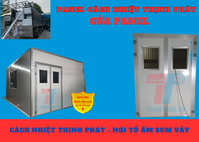 cửa panel 2 cánh